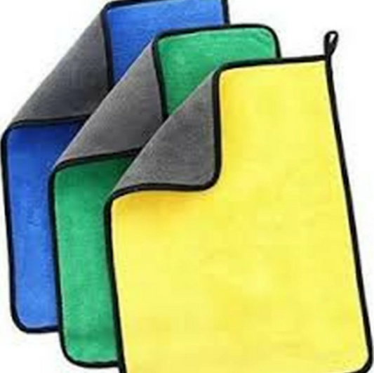 Microfiber Cleaning Cloth Pack Of 3 for Car Care Home Cleaning and Detailing Use