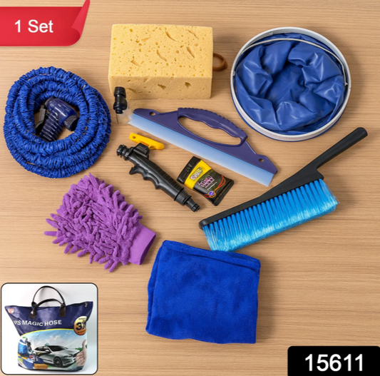 Premium 9-in-1 Car Washing and Cleaning Kit (Set)