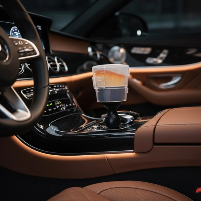 Mini Car Interior Cleaning Soft Brush -Car Cleaning Brushes Duster (1 Pc)