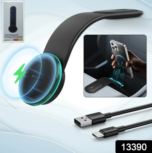 Car Mount Charger, 15W Wireless Car Charger Phone Holder (1 Set)