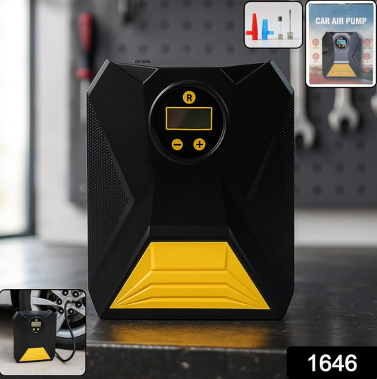 Mini Digital Portable Car Tyre Air Compressor - (1 Pc)