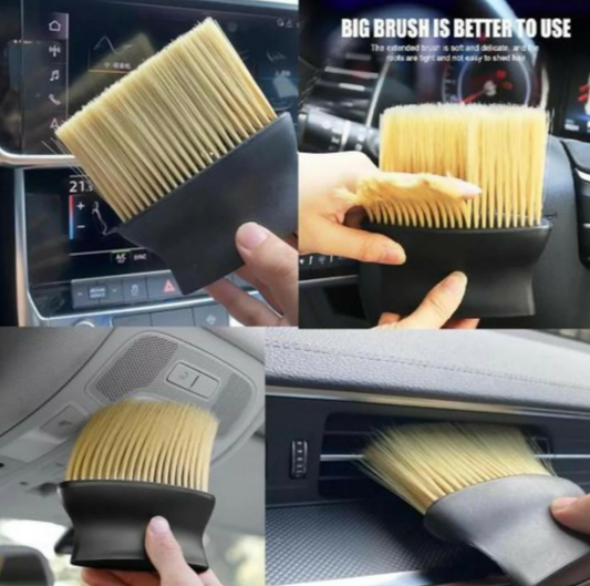 Car Interior Cleaning Brush Set for Dashboard Air Vents Console and Detailing